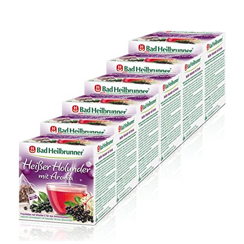 Bad Heilbrunner Heißer Holunder mit Aronia 6er Pack von Bad Heilbrunner