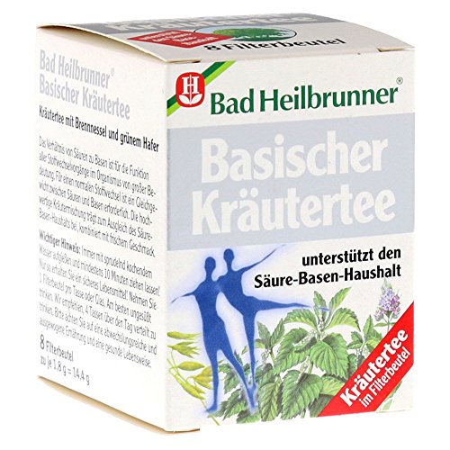 Bad Heilbrunner Tee Basische Kr?uter 1er Pack von Bad Heilbrunner
