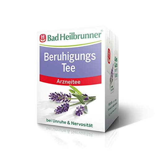 Bad Heilbrunner® Beruhigungs Tee, 1er Pack von Bad Heilbrunner