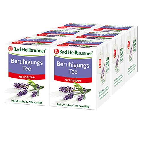 Bad Heilbrunner® Beruhigungs Tee, 6er Pack von Bad Heilbrunner