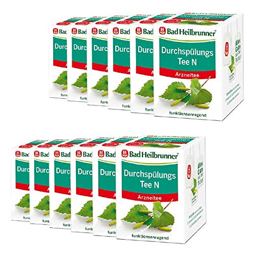 Bad Heilbrunner® Durchspülungstee N - 12er Pack von Bad Heilbrunner