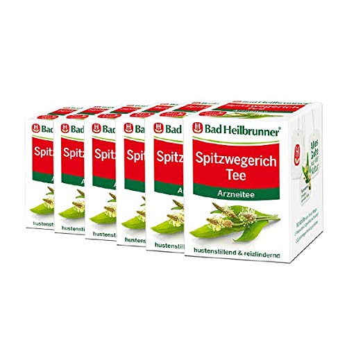 Bad Heilbrunner® Spitzwegerich Tee - 6er Pack von Bad Heilbrunner
