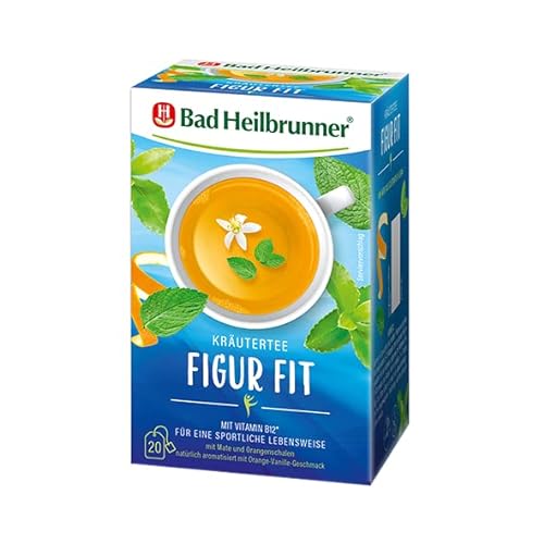 Bad Heilbrunner Figur Fit, 20er Filterbeutel, 1er Pack (1 x 40 g) von Bad Heilbrunner