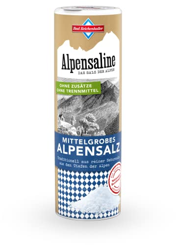 Bad Reichenhaller Alpensaline Alpensaline Mittelgrobes Alpensalz, 380 g Bad Reichenhaller Alpensaline Alpensaline Mittelgrobes Alpensalz, 380 g von Bad Reichenhaller Alpensaline