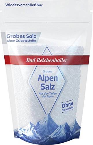 Bad Reichenhaller Grobes Alpensalz, 500 g von Bad Reichenhaller