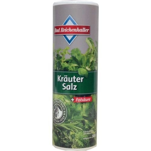 Bad Reichenhaller Kräuter Jodsalz (300g Dose) von Bad Reichenhaller