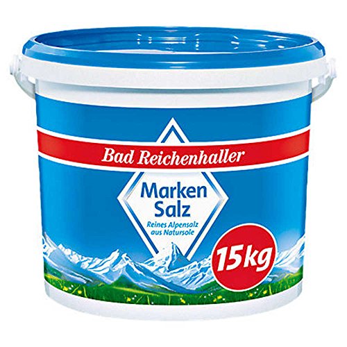 Bad Reichenhaller Markensalz 15 kg Eimer von Bad Reichenhaller