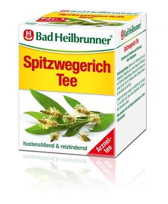 Bad Heilbrunner Tee Spitzwegerichkraut Beutel 8 St Filterbeutel 1er Pack von Bad Heilbrunner Naturheilm.GmbH&