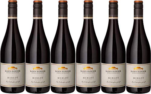 Baden-Badener Weinhaus am Mauerberg "Collection bemerkenswerte Reben" Merlot QW trocken (6 x 0,75L) von Baden-Badener Weinhaus am Mauerberg GmbH