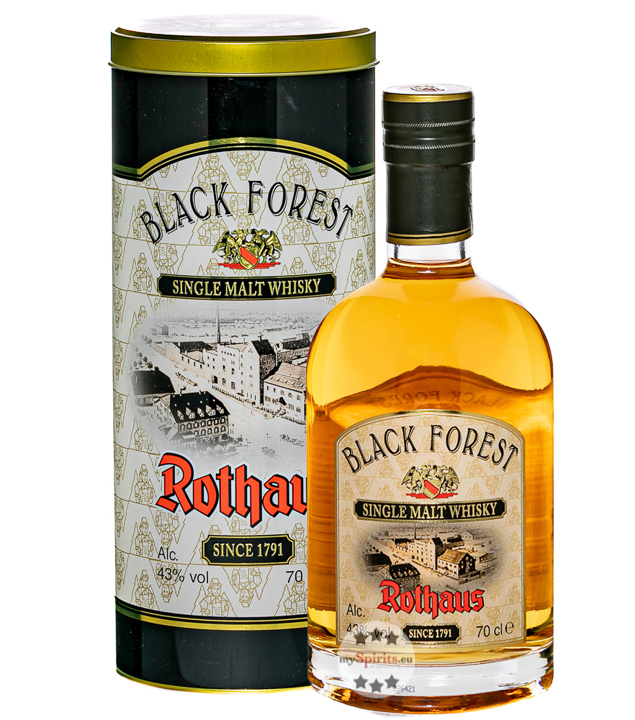 Rothaus Whisky Black Forest Single Malt (43 % vol., 0,7 Liter) von Badische Staatsbrauerei Rothaus AG