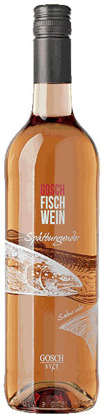 Gosch Fisch Wein Spätburgunder Roséwein trocken 0,75 l von Badischer Winzerkeller