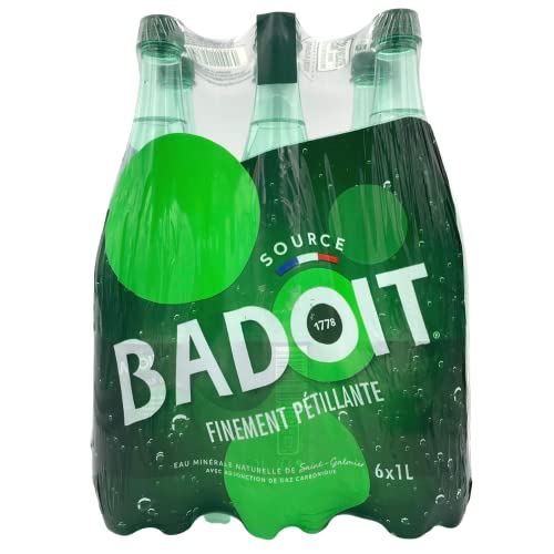 Badoit Mineralwasser aus Frankreich, 1 l, 6 Stück Badoit Mineralwasser aus Frankreich, 1 l, 6 Stück von Badoit