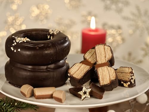 Bäckerei Nestler - Baumkuchen - 2 Ringe mit Nougatfüllung & Zartbitterschokoladenüberzug Bäckerei Nestler - Baumkuchen - 2 Ringe mit Nougatfüllung & Zartbitterschokoladenüberzug von Bäckerei Nestler