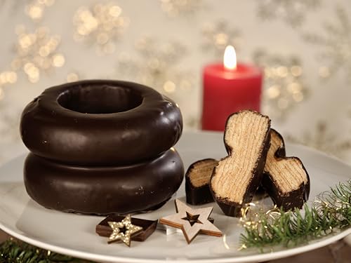 Bäckerei Nestler - Baumkuchen - 2 Ringe mit Zartbitterschokoladenüberzug Bäckerei Nestler - Baumkuchen - 2 Ringe mit Zartbitterschokoladenüberzug von Bäckerei Nestler