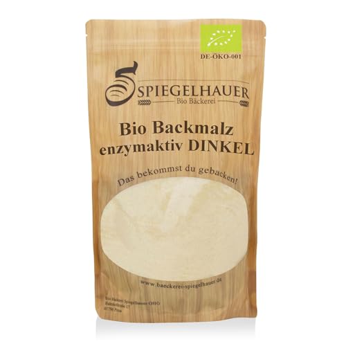 Bäckerei Spiegelhauer Bio Backmalz Dinkel enzymaktiv 1 kg von Bäckerei Spiegelhauer