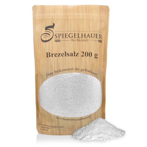 Bäckerei Spiegelhauer Brezelsalz 200 g für Laugenbrezeln I Hagelsalz I Steinsalz grob I Salz grob Bäckerei Spiegelhauer Brezelsalz 200 g für Laugenbrezeln I Hagelsalz I Steinsalz grob I Salz grob von Bäckerei Spiegelhauer