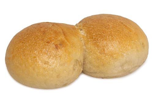 Bäckerei Spiegelhauer Demeter Bio Doppel Brötchen 20 Stück halbgebacken I Bio Aufbackbrötchen zum Aufbacken I abgepackte Bio Brötchen von Bäckerei Spiegelhauer