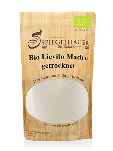 Bäckerei Spiegelhauer Bio Lievito Madre getrocknet 200 g Backen ohne Hefe für Pizza, Brot, Brötchen, Ciabatta Bio Weizen-sauerteig getrocknet Bäckerei Spiegelhauer Bio Lievito Madre getrocknet 200 g Backen ohne Hefe für Pizza, Brot, Brötchen, Ciabatta Bio Weizen-sauerteig getrocknet von Bäckerei Spiegelhauer