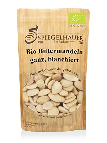 Bio Bittermandeln ganz 1 kg Bitter Mandeln Bittere Mandelkerne von Bäckerei Spiegelhauer