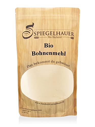 Bio Bohnenmehl 500 g knusprige Baguettes wie in Frankreich selber backen natürliches Backmittel bio vegan von Bäckerei Spiegelhauer