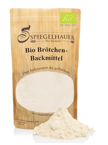 Bio Brötchenbackmittel 250 g Backmischung für Brötchen von Bäckerei Spiegelhauer