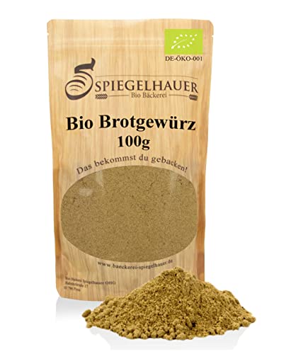 Bäckerei Spiegelhauer Bio Brotgewürz fein vermahlen für leckeres Brot 100 g von Bäckerei Spiegelhauer