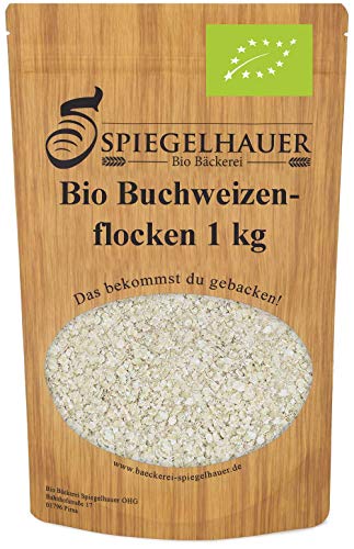 Bio Buchweizenflocken 1 kg glutenfrei basisch von Bäckerei Spiegelhauer