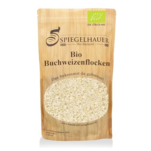 Bio Buchweizenflocken 1 kg glutenfrei basisch von Bäckerei Spiegelhauer