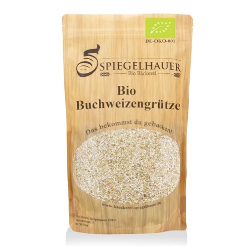 Bio Buchweizengrütze 1 kg Buchweizenschrot - glutenfrei aus Europa von Bäckerei Spiegelhauer