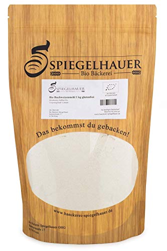 Bio Buchweizenmehl 1 kg glutenfrei aus europäischen Anbau von Bäckerei Spiegelhauer