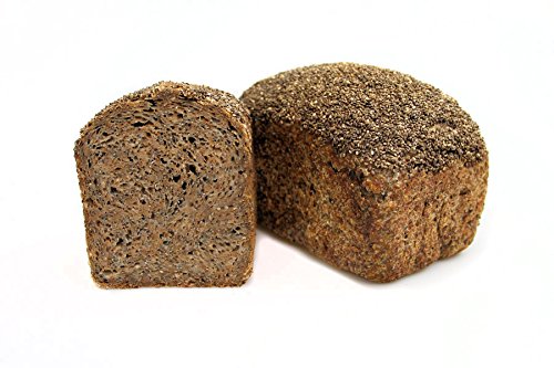 Bio Chia Brot – Dinkelkeimbrot aus gekeimten Bio Dinkel mit Chia Samen – ohne Weizen und Hefe – nährstoffreiches Dinkelbrot – Inhalt: 500 Gramm Dinkelvollkornbrot mit Chiasamen von Bäckerei Spiegelhauer