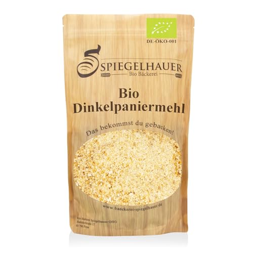 Bio Dinkelpaniermehl 500 g Semmelmehl Dinkelpanade von Bäckerei Spiegelhauer