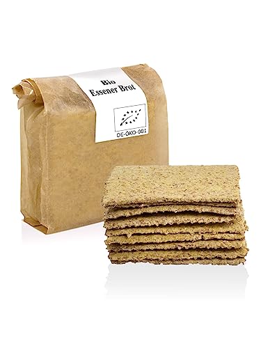 Bio Essenerbrot 200 g aus gekeimten Dinkel ROHKOST Essener Brot Scheiben 2 mm von Bäckerei Spiegelhauer