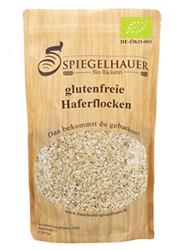 Bäckerei Spiegelhauer Bio Haferflocken 1 kg kleinblatt glutenfrei Hafer von Bäckerei Spiegelhauer