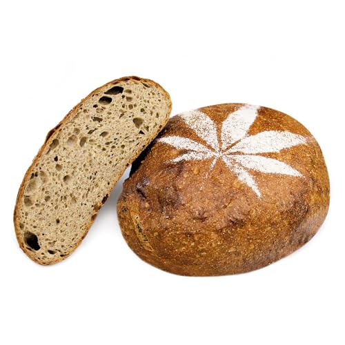 Bio Hanfbrot genetztes Dinkelbrot Brot ohne Weizen mit Hanfsamen frisches Bäckerbrot von Bäckerei Spiegelhauer