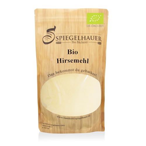 Bio Hirsemehl 1 kg glutenfreis Mehl für Brot hell von Bäckerei Spiegelhauer