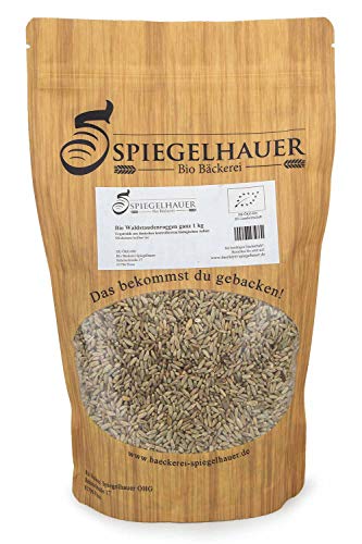 Bio Waldstaudenroggen ganzes Korn 1 kg von Bäckerei Spiegelhauer