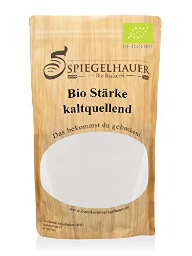 Bio kaltquellende Stärke 1 kg modifizierte Stärke Quellstärke von Bäckerei Spiegelhauer
