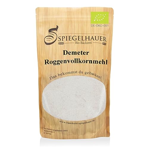 Demeter Roggenvollkornmehl 4 kg Roggenmehl Vollkorn Bio Deutsche Landwirtschaft Demeter Roggenvollkornmehl 4 kg Roggenmehl Vollkorn Bio Deutsche Landwirtschaft von Bäckerei Spiegelhauer