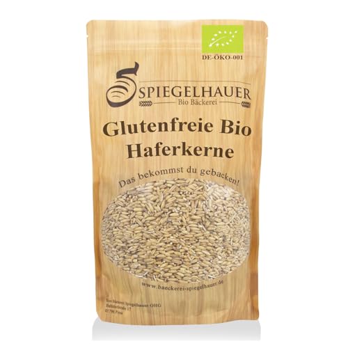 Glutenfreie Bio Haferkörner 1 kg ganz Haferkerne Hafer Korn von Bäckerei Spiegelhauer