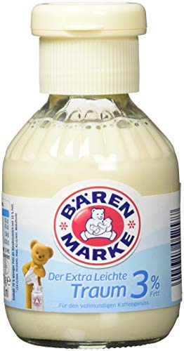 Bärenmarke Der Extra Leichte Kaffe Milch 3% Fett, 24er Pack (24 x 170 g) von Bärenmarke