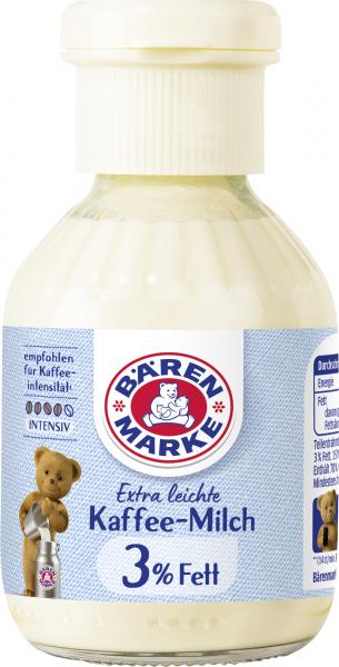 Bärenmarke Extra Leichte Kaffee-Milch 3% Fett Bärenmarke Extra Leichte Kaffee-Milch 3% Fett von Bärenmarke