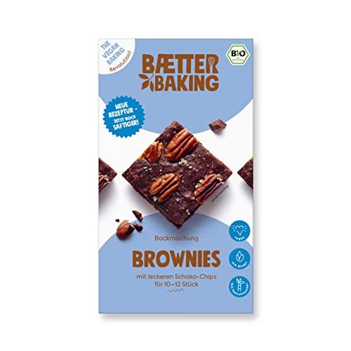 Baetter Baking Bio - Brownies Bio-Backmischung 302 g vegan von Baetter Baking
