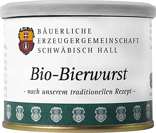 Bäuerliche Erzeugergemeinschaft Schwäbisch Hall Bio Bierwurst, 200 g von Bäuerliche Erzeugergemeinschaft Schwäbisch Hall