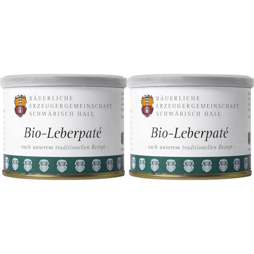 Bäuerliche Erzeugergemeinschaft Schwäbisch Hall Bio-Leberpaté, 200 g (Packung mit 2) von Bäuerliche Erzeugergemeinschaft Schwäbisch Hall