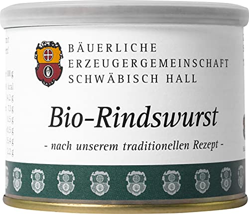 Bäuerliche Erzeugergemeinschaft Schwäbisch Hall Bio Rindswurst, 200 g von Bäuerliche Erzeugergemeinschaft Schwäbisch Hall