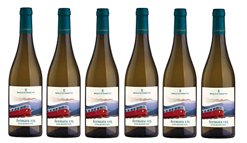 6x 0,75l - Baglio di Pianetto - Fermata 125 - Bianco - Etna D.O.P. - Sizilien - Italien - Weißwein trocken von Baglio di Pianetto