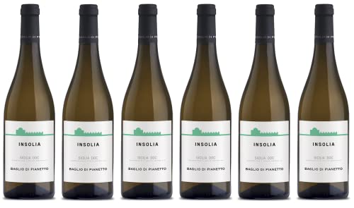 6x 0,75l - Baglio di Pianetto - Insolia - Sicilia D.O.P. - Sizilien - Italien - Weißwein trocken 6x 0,75l - Baglio di Pianetto - Insolia - Sicilia D.O.P. - Sizilien - Italien - Weißwein trocken von Baglio di Pianetto