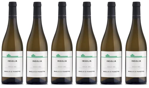 6x 0,75l - Baglio di Pianetto - Insolia - Sicilia D.O.P. - Sizilien - Italien - Weißwein trocken von Baglio di Pianetto