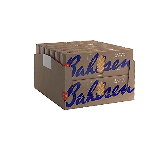 Bahlsen Butterblätter - 12er Pack - Buttergebäck in Blattform (12 x 125 g) von The Bahlsen Family
